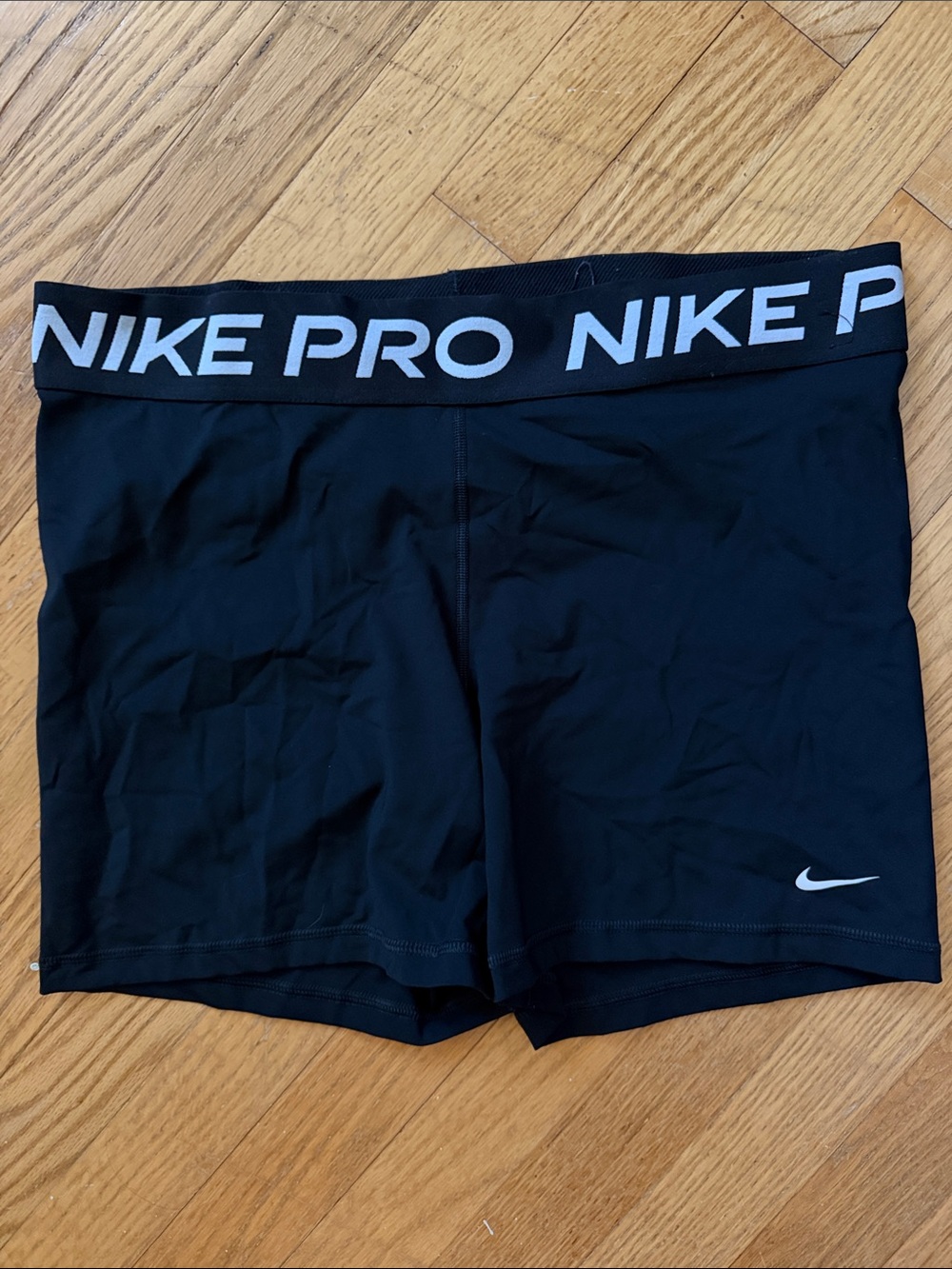 Nike Pro Compression 3 inch workout shorts women’s XL Black